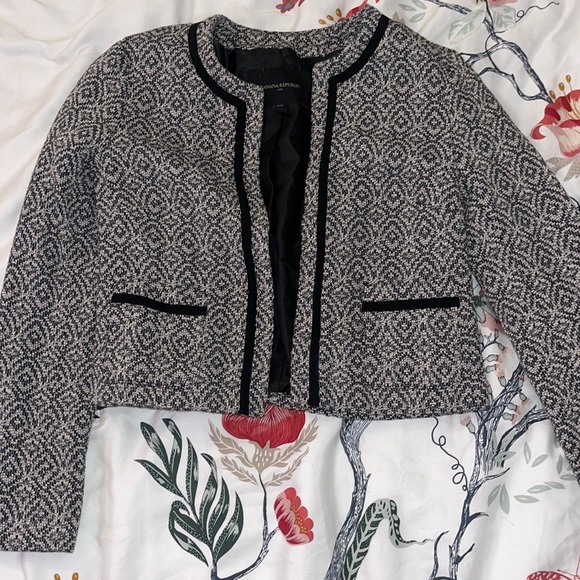 Banana republic cropped suit jacket - Picture 1 of 5